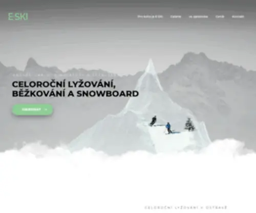 E-Ski.cz(E Ski) Screenshot