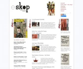 E-Skop.com(E-Dergi, Sanat Tarihi) Screenshot