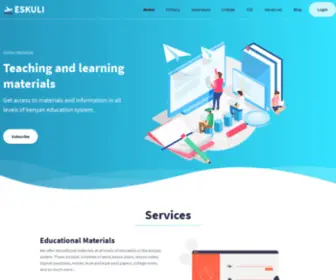 E-Skuli.co.ke(ESKULI) Screenshot