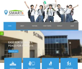 E-Smarts.net(Student attendance management system) Screenshot