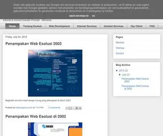 E-Solusi.com(PT Esolusi Indonesia) Screenshot