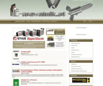 E-Spawalnik.pl(Portal spawalnictwa) Screenshot