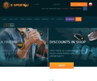 E-Sport4U.com(Esport) Screenshot