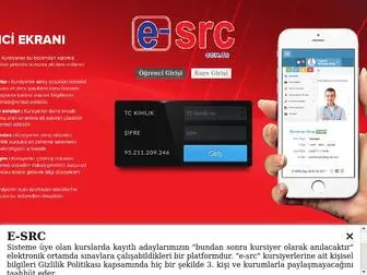 E-SRC.net(Giriş Sayfası) Screenshot