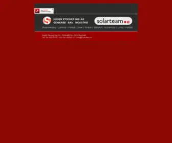 E-Stocker.ch(Willkommen bei Euger Stocker Ing) Screenshot