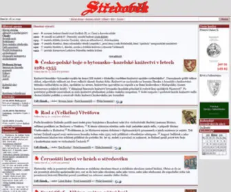 E-Stredovek.cz(Stredovek) Screenshot