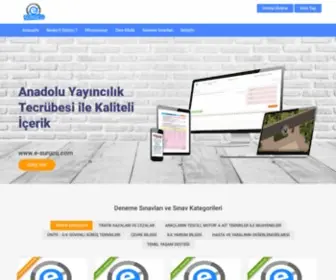 E-Surucu.com(E-Sürücü) Screenshot