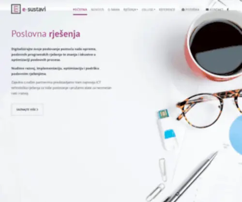E-Sustavi.hr(Uvodimo i integriramo najbolja poslovna rješenja) Screenshot