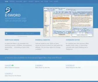 E-Sword.net(Free Bible Study for the PC) Screenshot