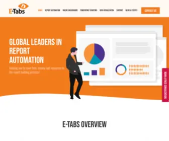 E-Tabs.com(Effective and Efficient Market Research Reporting) Screenshot