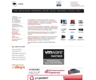 E-Tech.pl(E-TECH s.c) Screenshot