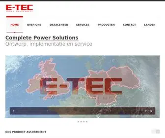 E-TecPowerman.com(Complete Power Solutions) Screenshot