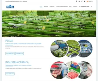 E-Tepsa.com(Productos reutilizables para la industria alimentaria) Screenshot