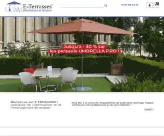 E-Terrasses.com(Parasol) Screenshot