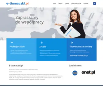 E-Tlumaczki.pl(Tłumaczenia on) Screenshot