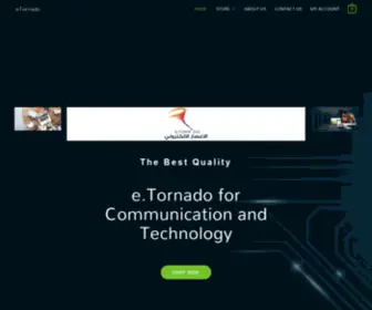 E-Tornado.net(Web Design) Screenshot