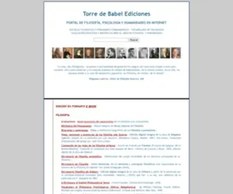 E-Torredebabel.com(Torre de Babel) Screenshot