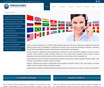 E-Traducciones.com.mx(Traductores de Idiomas profesionales) Screenshot