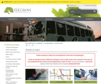 E-Tran.org(Transit Services (e) Screenshot