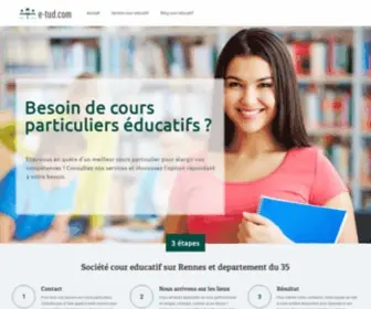 E-Tud.com(Service cour educatif sur Rennes) Screenshot