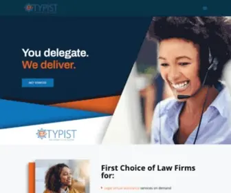 E-Typist.com(#1 in Legal Transcription Companies) Screenshot