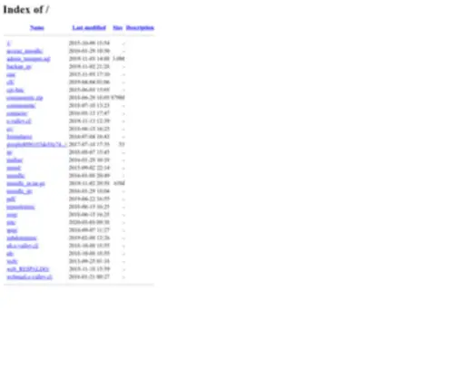 E-Valley.cl(Campus Virtual) Screenshot