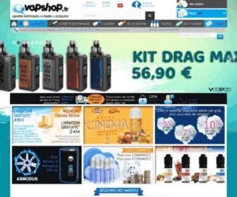 E-Vapshop.fr(Cigarettes électroniques) Screenshot