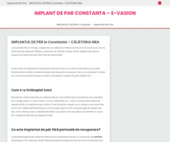 E-Vasion.ro(Implant de Par Constanta) Screenshot