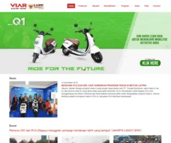 E-Viar.com(Sepeda Motor Skuter Listrik Indonesia Harga Terbaik) Screenshot