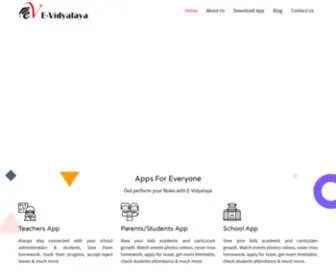 E-Vidyalaya.com(College Management Software India) Screenshot