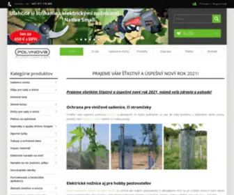 E-Vinice.sk(E-shop pre vinohradníkov, ovocinárov a záhradkárov) Screenshot