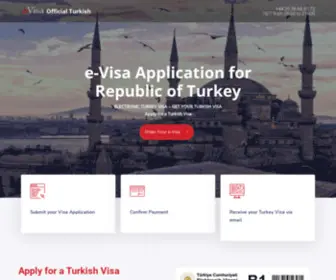 E-Visa-Turkey.com(E Visa Turkey) Screenshot