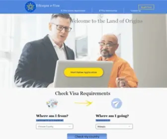 E-Visaethiopia.com(E Visaethiopia) Screenshot