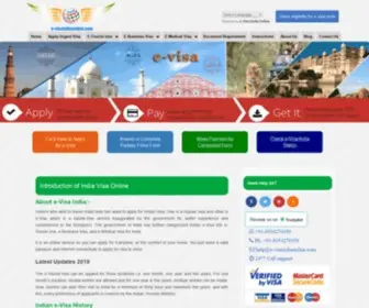 E-Visaindiaonline.com(Indian Visa Application) Screenshot