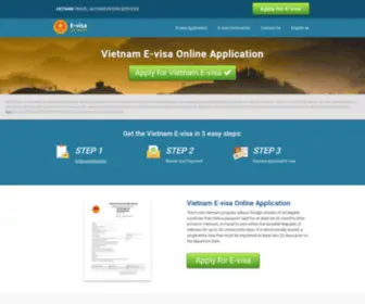 E-Visaonlinevietnam.org(VIETNAM TRAVEL AUTHORIZATION SERVICES) Screenshot