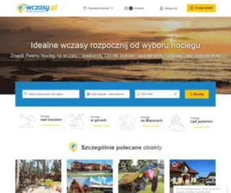 E-Wczasy.pl(Noclegi na Wczasy i Weekendy) Screenshot