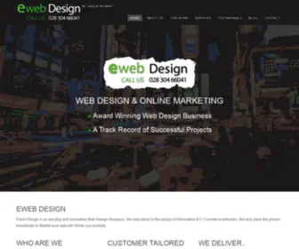 E-Websolutions.net(Award Winning Web Design) Screenshot