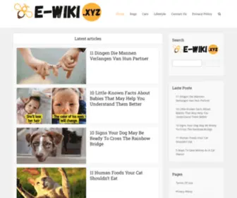 E-Wiki.xyz(E-Wiki Blog) Screenshot