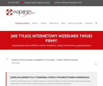 E-Wsparcie.com.pl(Internetowy wizerunek Twojej firmy) Screenshot