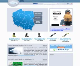 E-Wyciagi.pl(Wyciągi narciarskie w Polsce) Screenshot