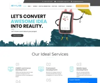 E-Yug.com(Web Designing & Mobile Application development Company in Gurgaon) Screenshot