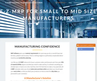 E-Z-MRP.com(Production Planning & Inventory Control) Screenshot