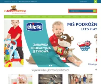 E-Zabawkowo.pl(Sklep internetowy z zabawkami Sklep tworzony z myślą o dzieciach poleca) Screenshot