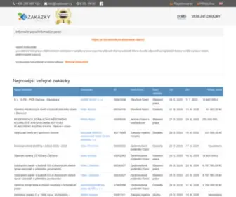 E-Zakazky.cz(Profil zadavatele) Screenshot