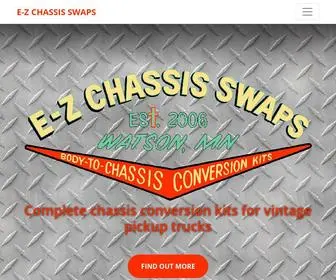 E-Zchassisswaps.com(E-Z Chassis Swaps) Screenshot