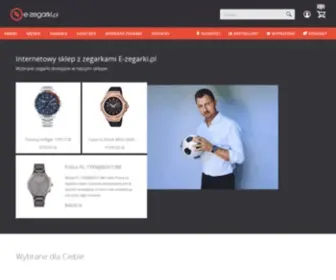 E-Zegarki.pl(Internetowy sklep z zegarkami) Screenshot