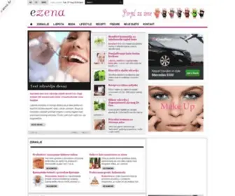 E-Zena.com(Žena sve za žene Portal za žene Najbolja stranica za žene) Screenshot