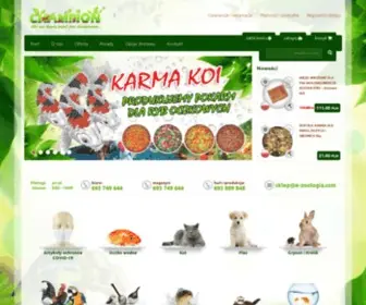 E-Zoologia.com(Sklep zoologiczny Champion) Screenshot