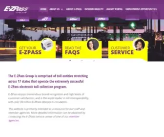 E-Zpassiag.com(E-ZPass Group) Screenshot