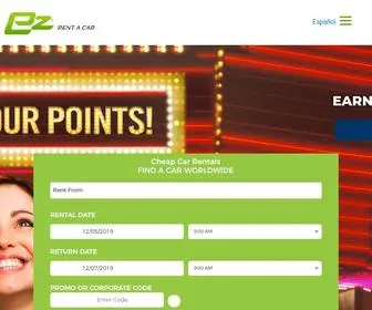 E-Zrentacar.com(Cheap Car Rentals) Screenshot